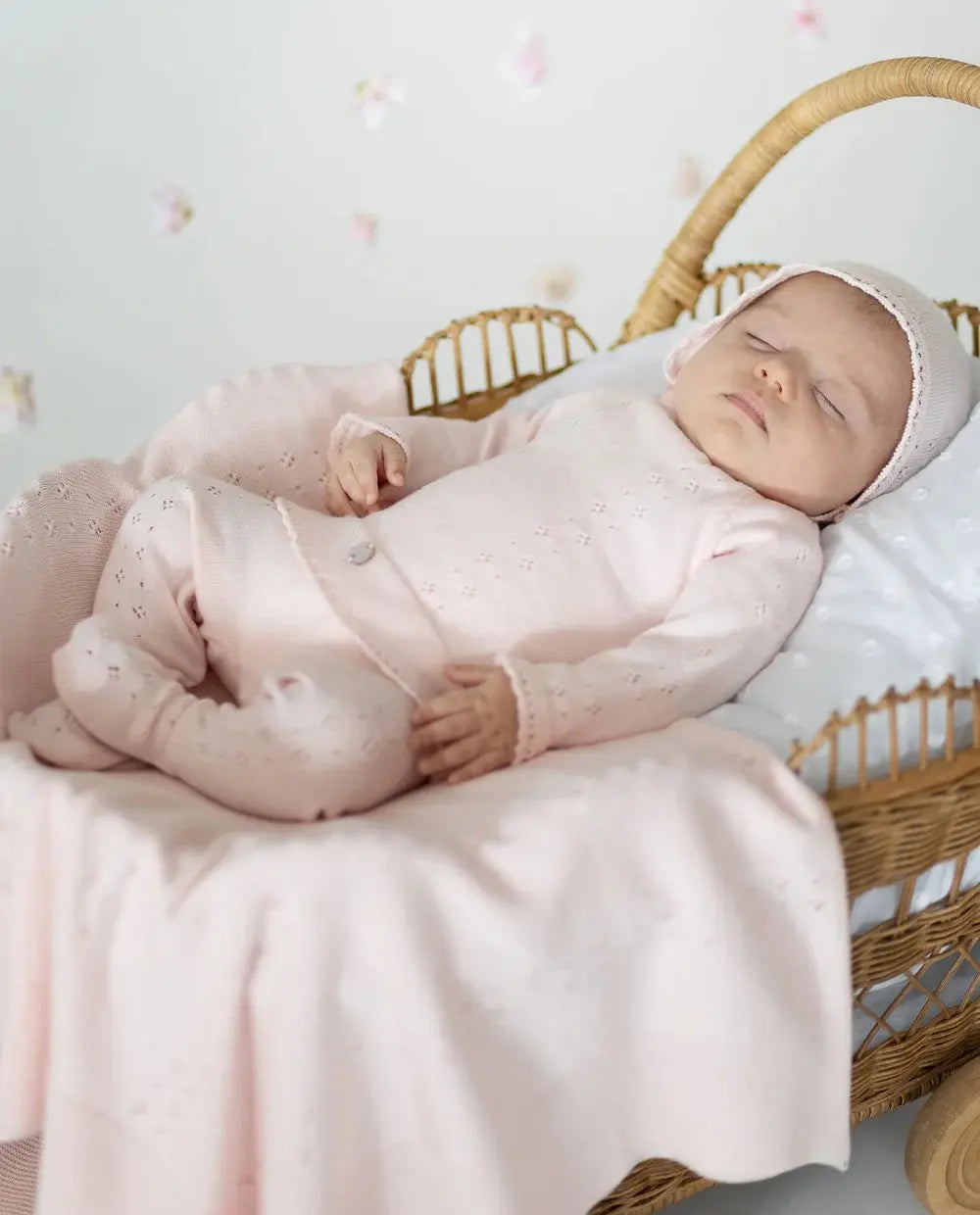 Blue Almonds Ltd Baby Girls Set in Pastel Pink Paz Rodriguez