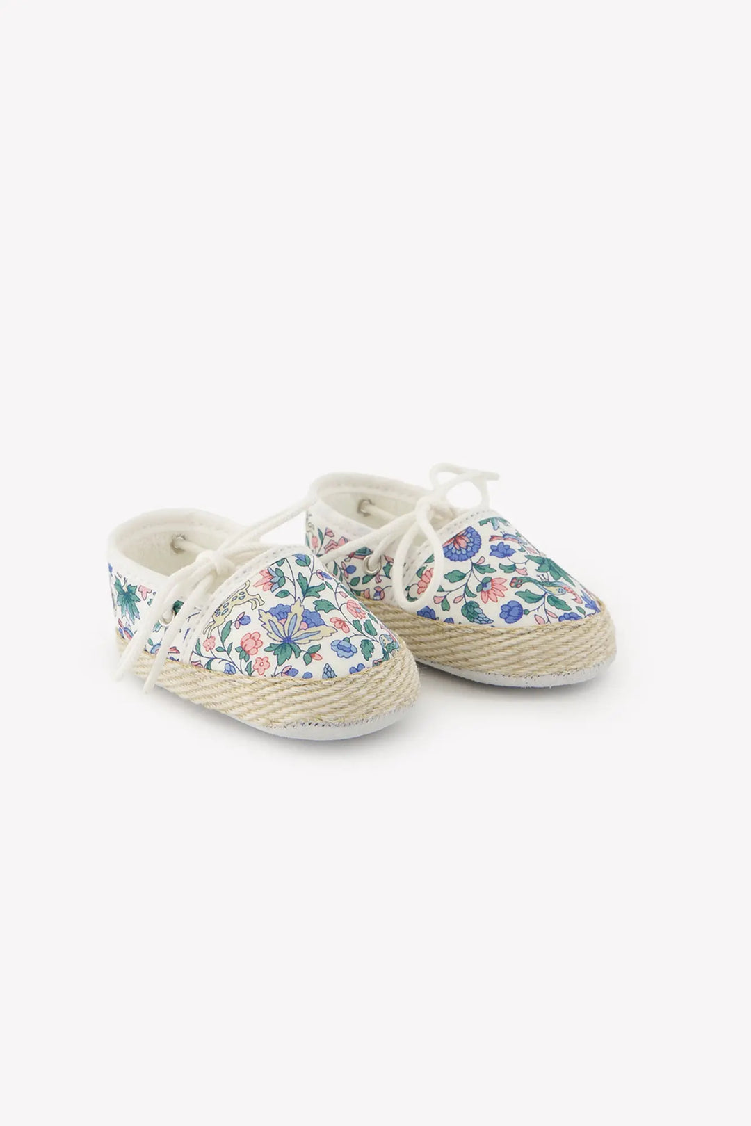 Blue Almonds Ltd Baby Girls Shoes - White Tartine et Chocolat