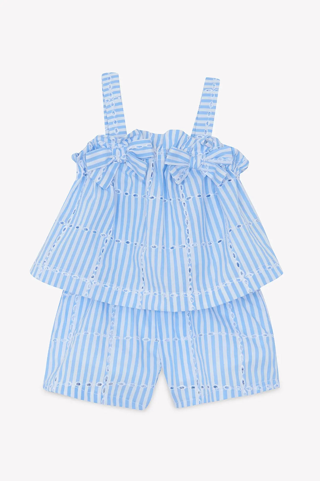 Blue Almonds Ltd Baby Girls Short - Azure Tartine et Chocolat