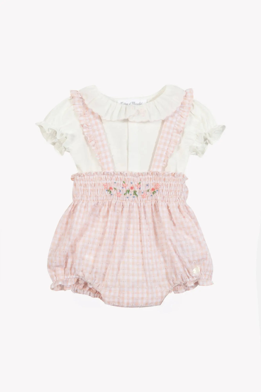 Blue Almonds Ltd Baby Girls Short - Blush Tartine et Chocolat