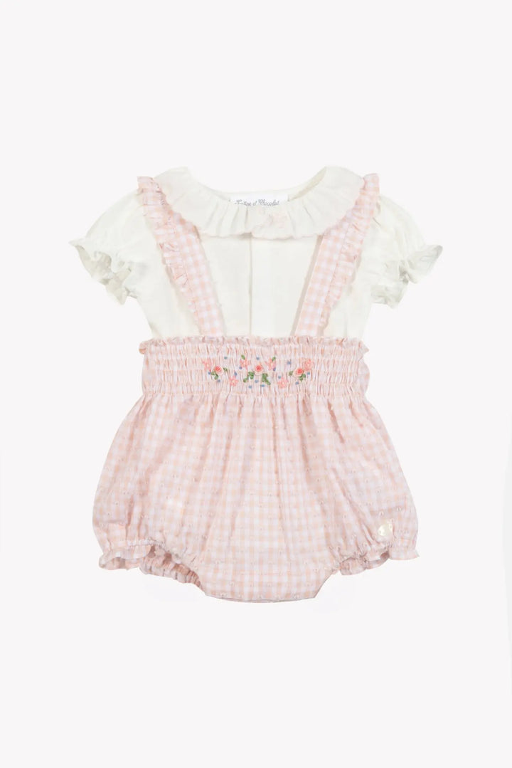 Blue Almonds Ltd Baby Girls Short - Blush Tartine et Chocolat