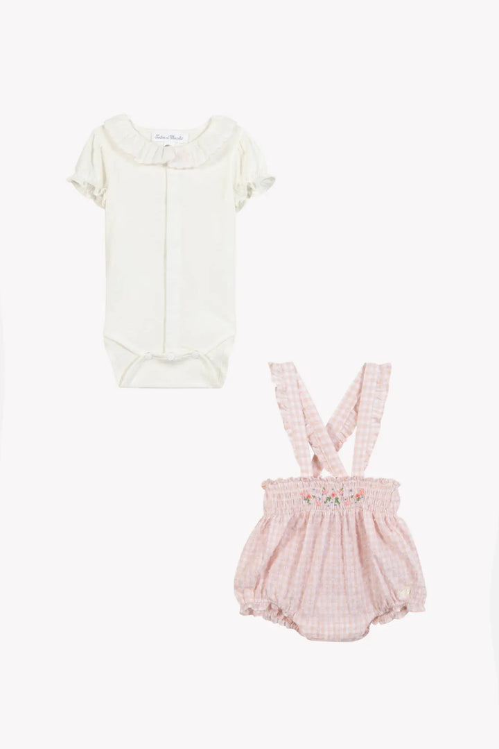 Blue Almonds Ltd Baby Girls Short - Blush Tartine et Chocolat