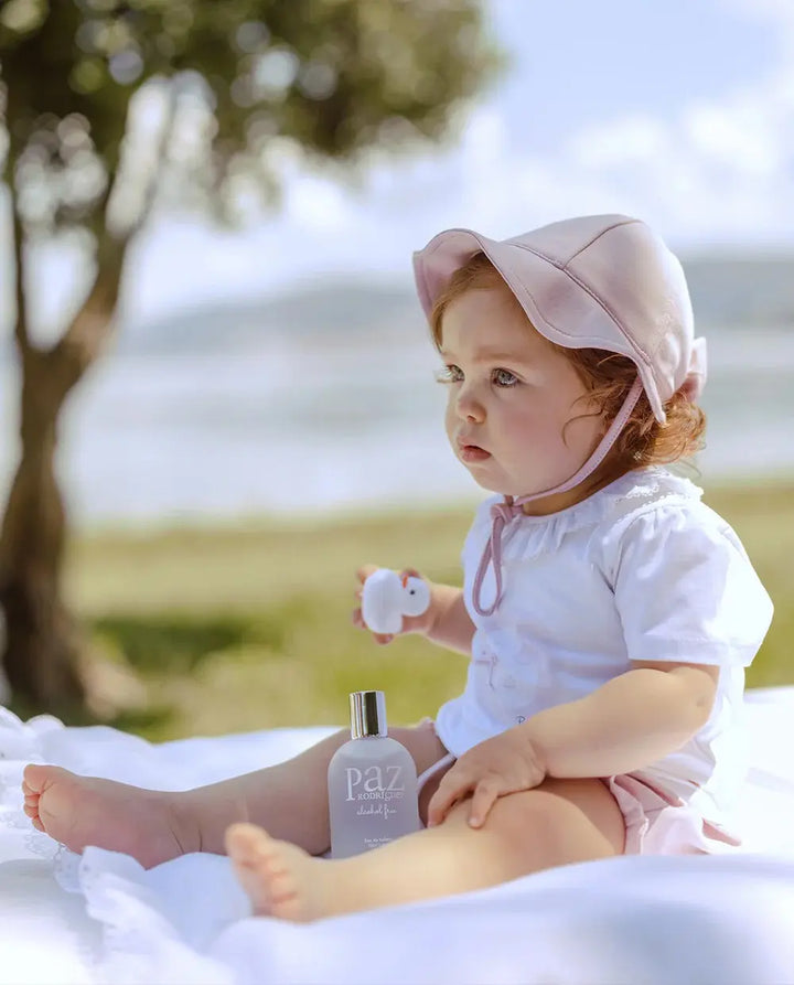 Blue Almonds Ltd Baby Girls Short Set in Baby Pink Paz Rodriguez