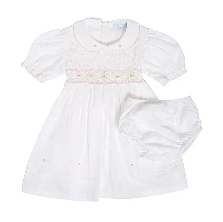 Blue Almonds Ltd STELLA SMOCKED DRESS Mini La Mode