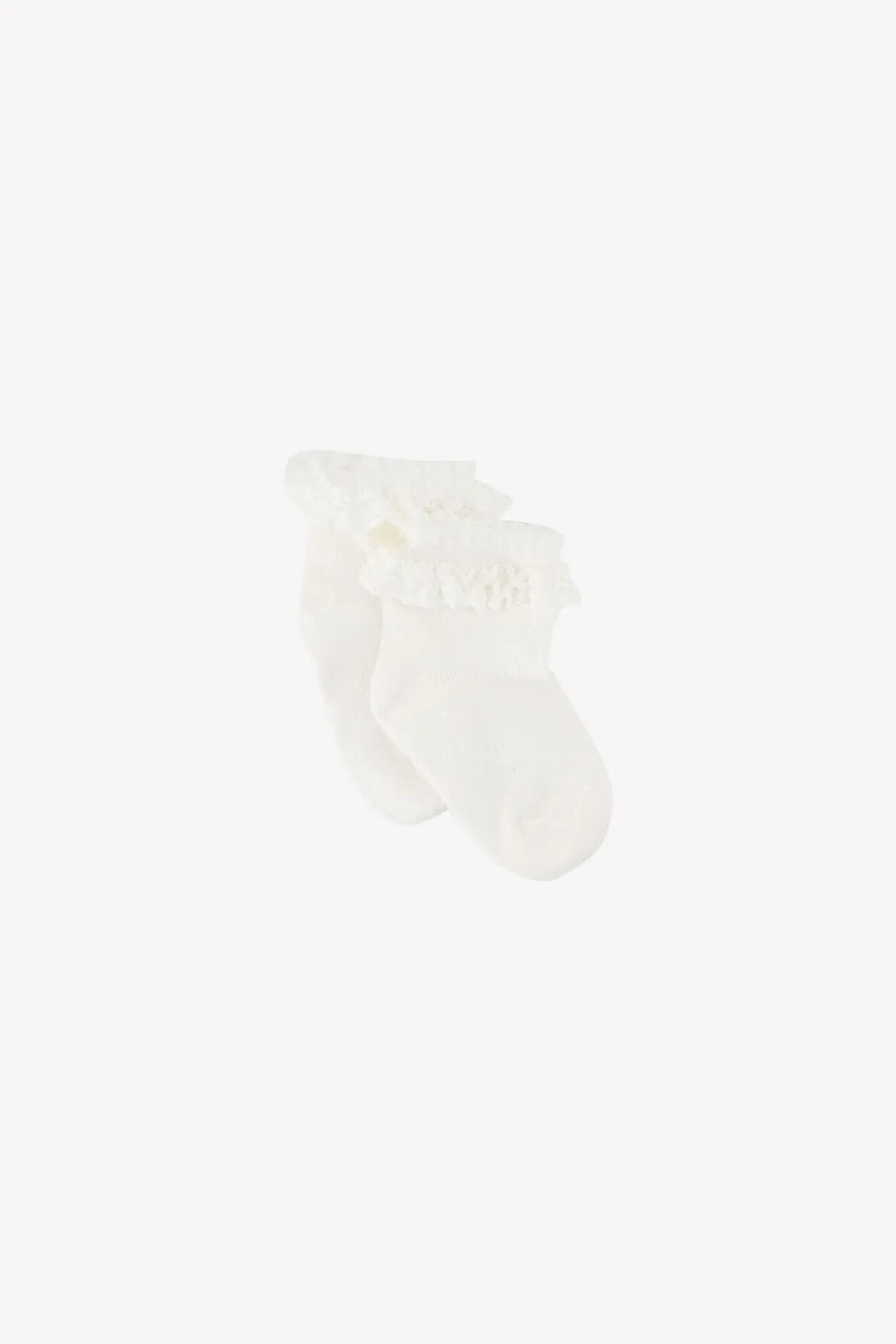 Blue Almonds Ltd Baby Girls Socks - White 2 Tartine et Chocolat