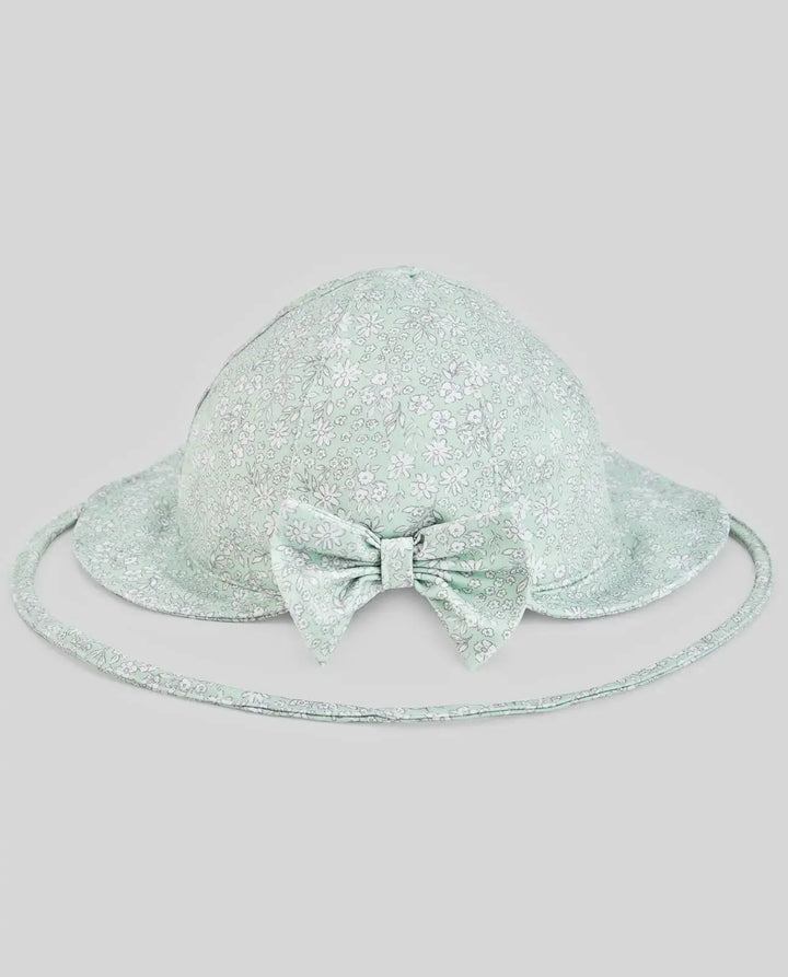 Blue Almonds Ltd KNIT NEWBORN HAT BAO V26 - Agave Green Paz Rodriguez