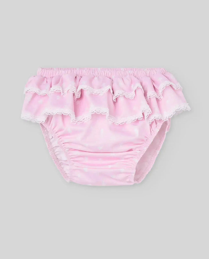 Blue Almonds Ltd KNIT NEWBORN HAT BAO V26 KNIT NEWBORN HAT + SWIMSHORTS BAO V26 - Chalk Pink Paz Rodriguez