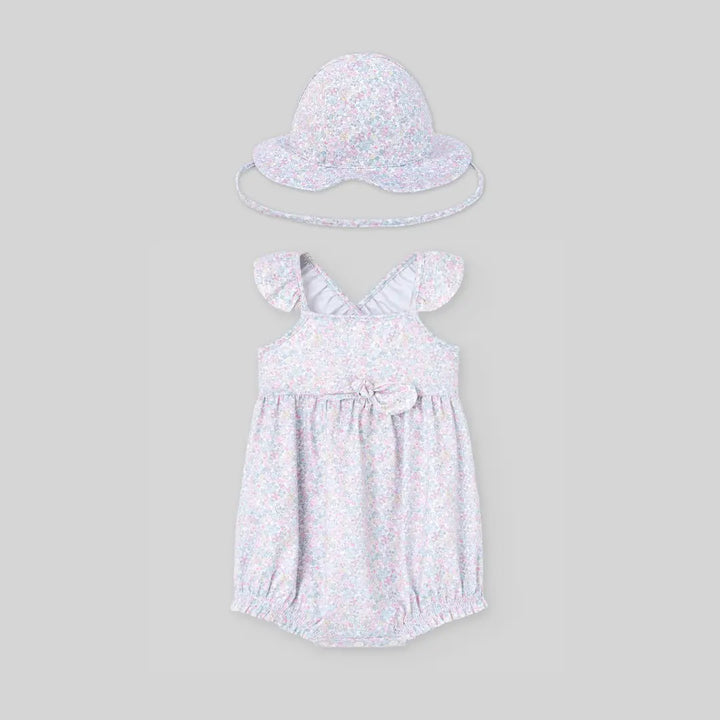 Blue Almonds Ltd Baby Girls Swimsuit Set in Lavender Paz Rodriguez