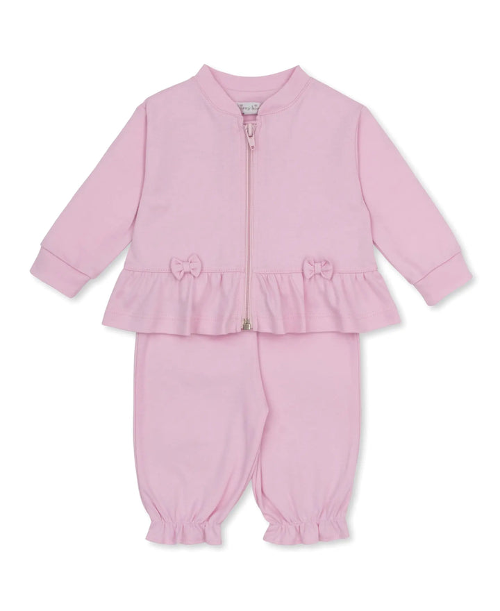 Blue Almonds Ltd Baby Girls Trouser and Jacket Set - Petite Pirouettes Kissy Kissy