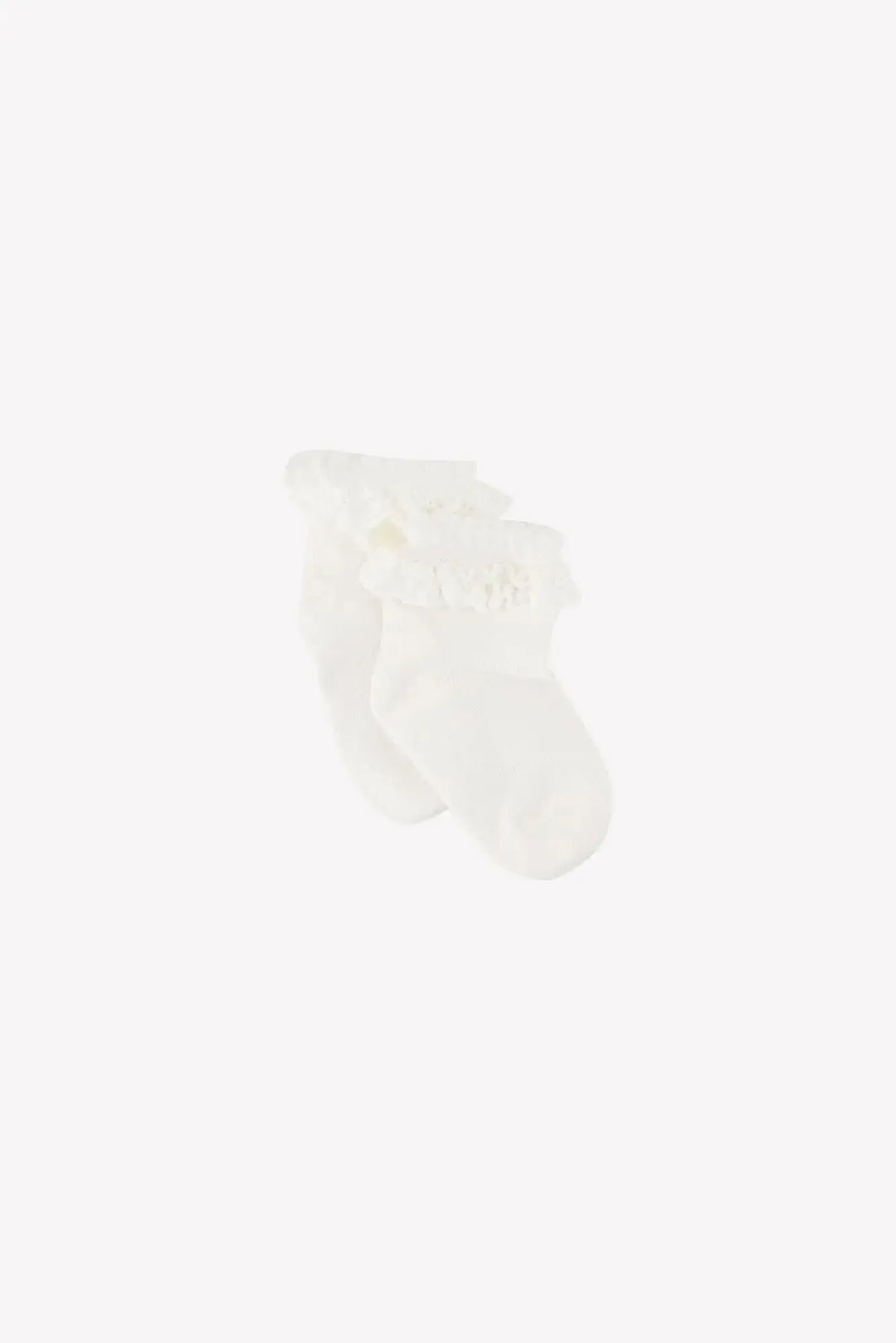 Blue Almonds Ltd Baby Girls Socks - White 2 Tartine et Chocolat