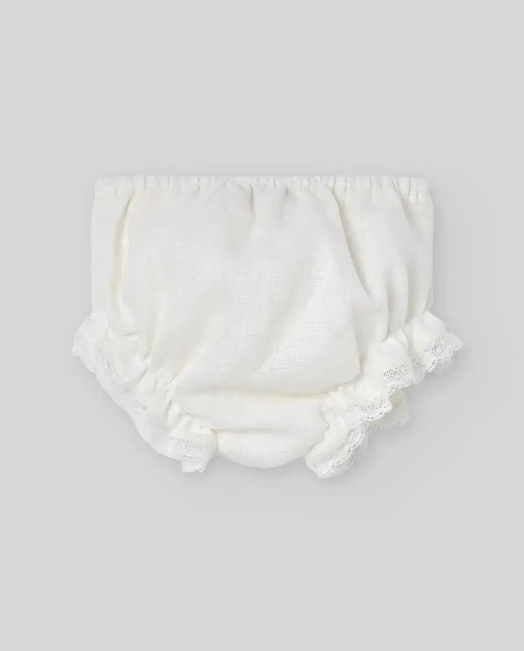 Blue Almonds Ltd WOVEN NEWBORN BLOOMERS ALEGRA - Cream Paz Rodriguez