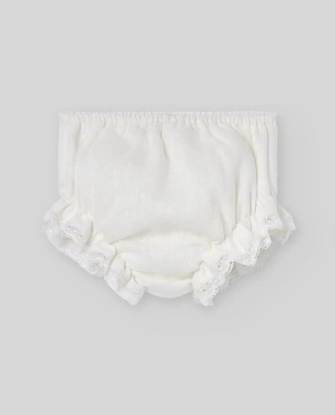 Blue Almonds Ltd WOVEN NEWBORN BLOOMERS ALEGRA - Cream Paz Rodriguez