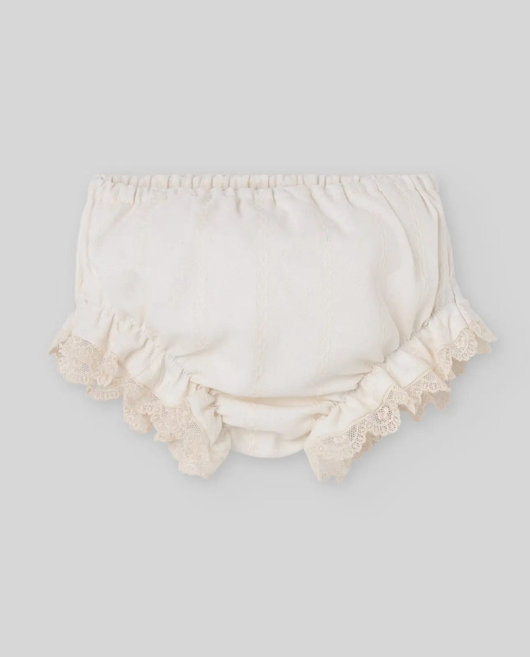 Blue Almonds Ltd Baby Girls Woven Dress & Bloomers Set Lua in Cream Paz Rodriguez