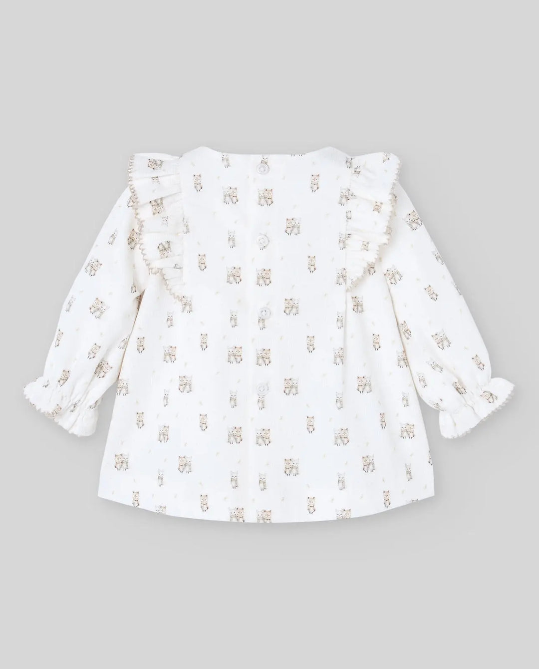 Blue Almonds Ltd Baby Girls Woven Dress & Bloomers Set Mel in Chalk Yellow Paz Rodriguez