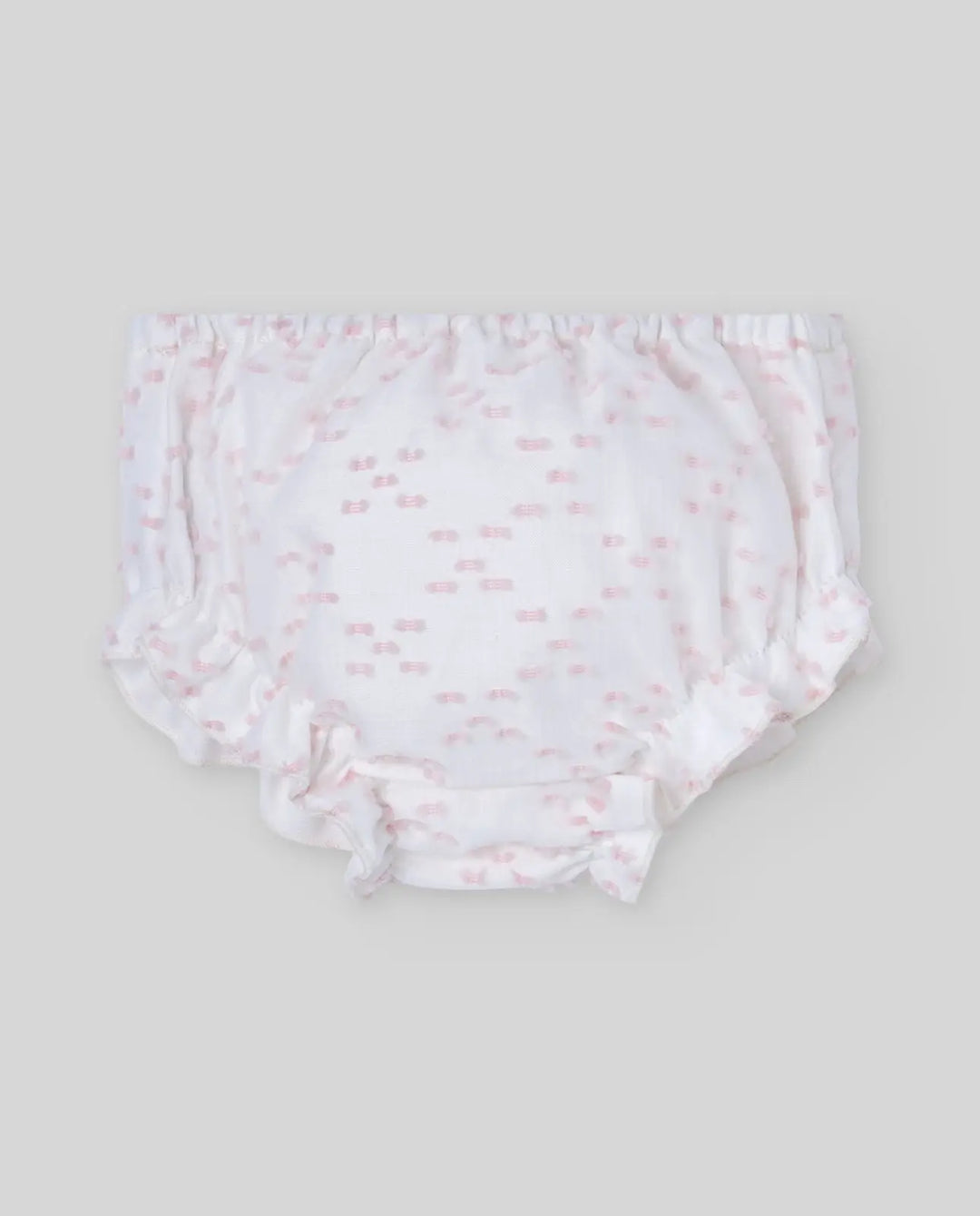 Blue Almonds Ltd Baby Girls Woven Dress & Bloomers Set Nai in Light Pink Paz Rodriguez