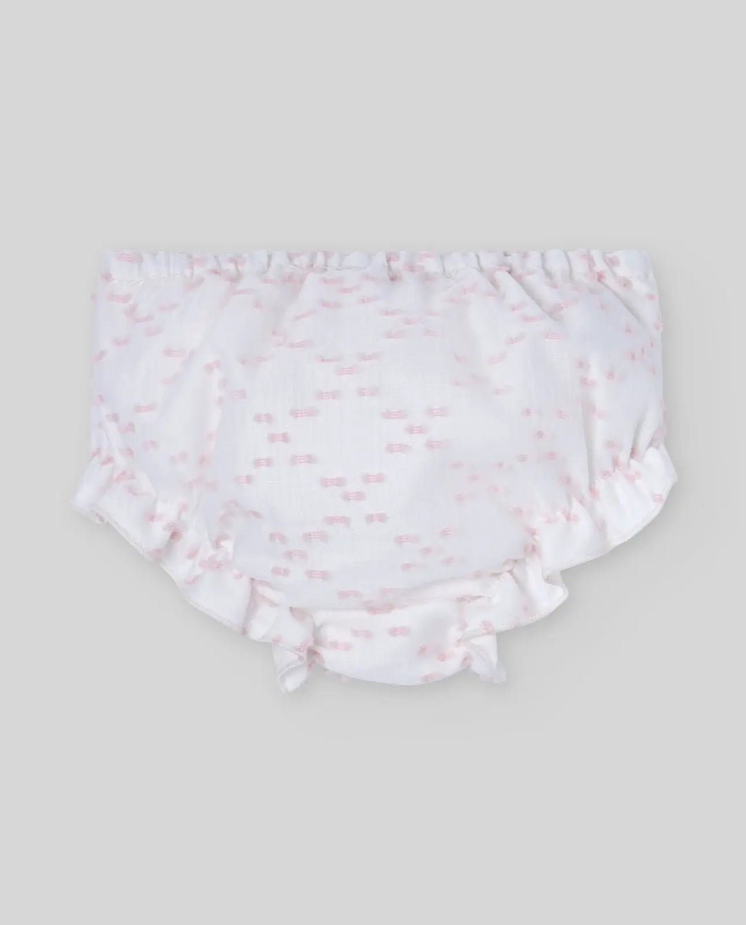 Blue Almonds Ltd Baby Girls Woven Dress & Bloomers Set Nai in Light Pink Paz Rodriguez