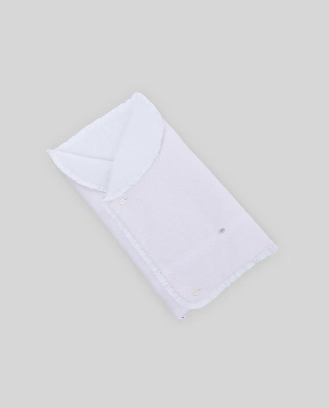 Blue Almonds Ltd Baby Girls Woven Nest in Chalk Pink Paz Rodriguez