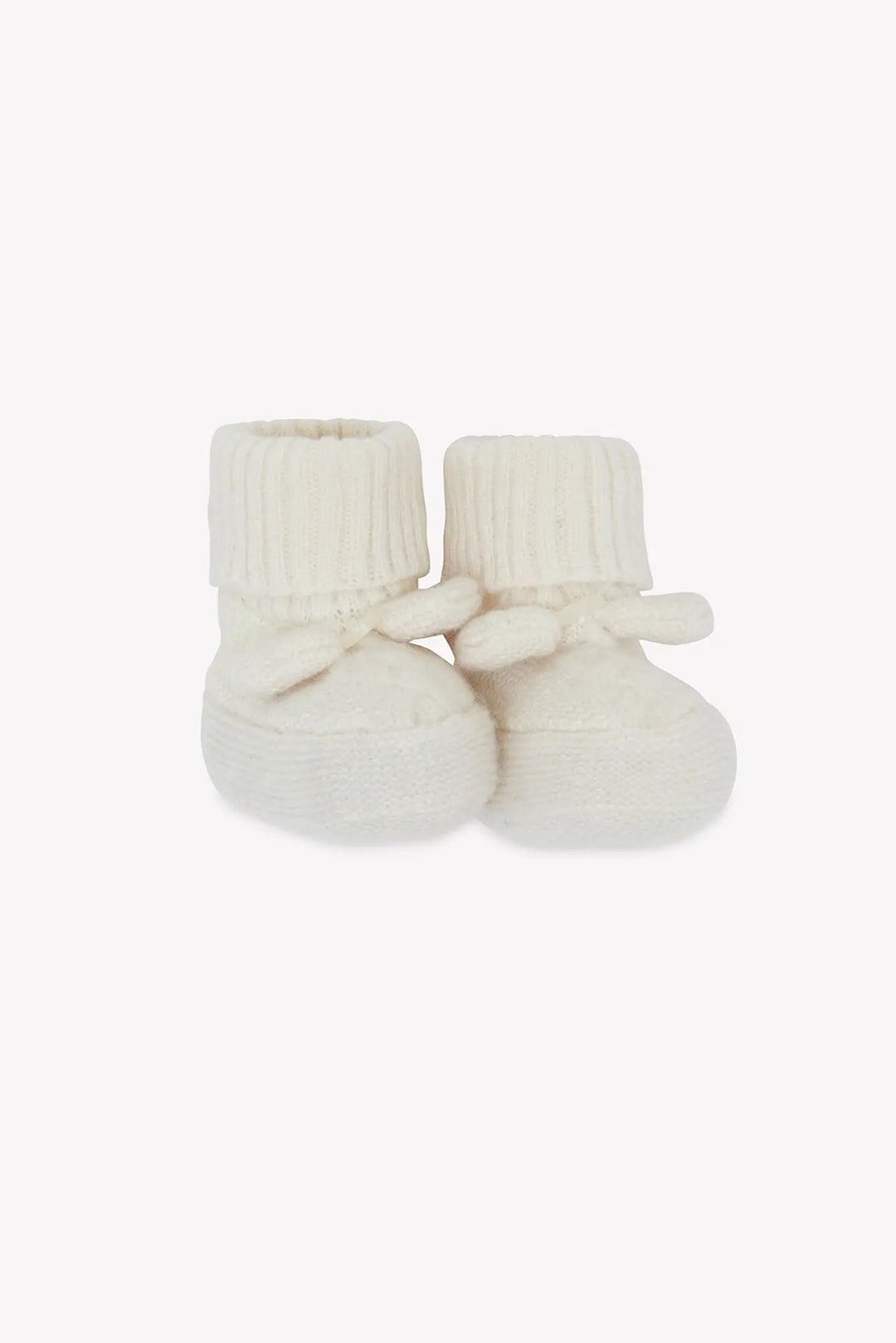 Blue Almonds Ltd Baby Ivory Booties Tartine et Chocolat