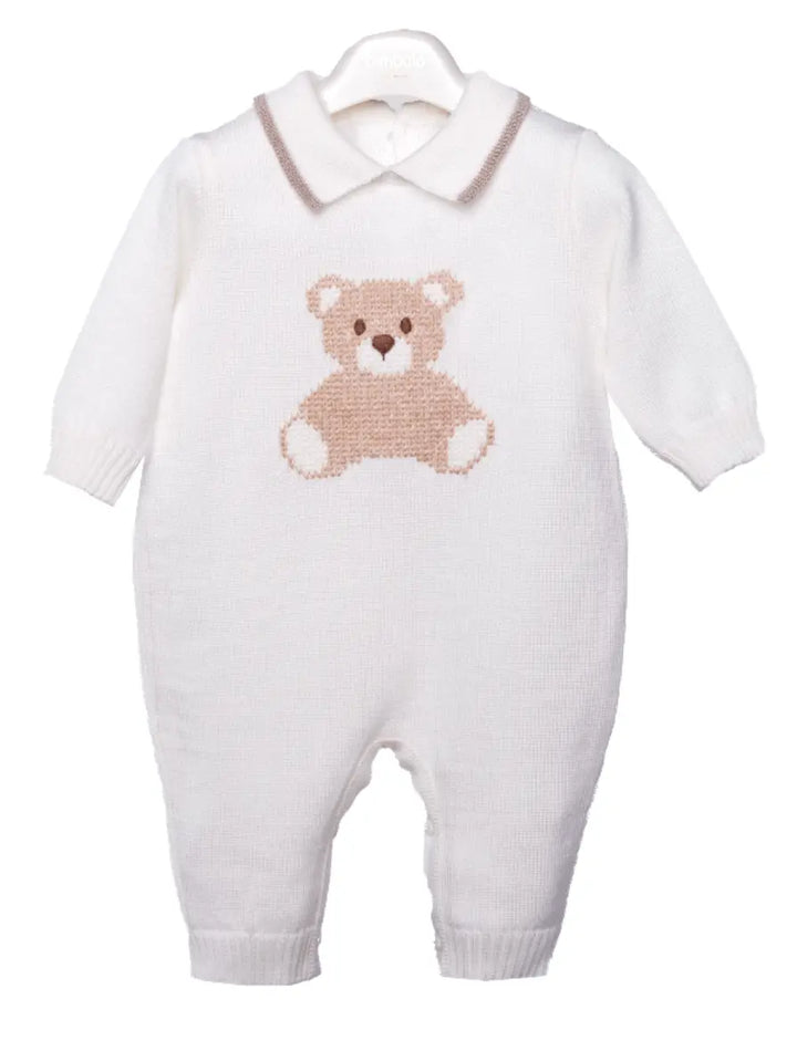 Blue Almonds Ltd Baby Knitted Wool Teddy Bear Set Bimbalo