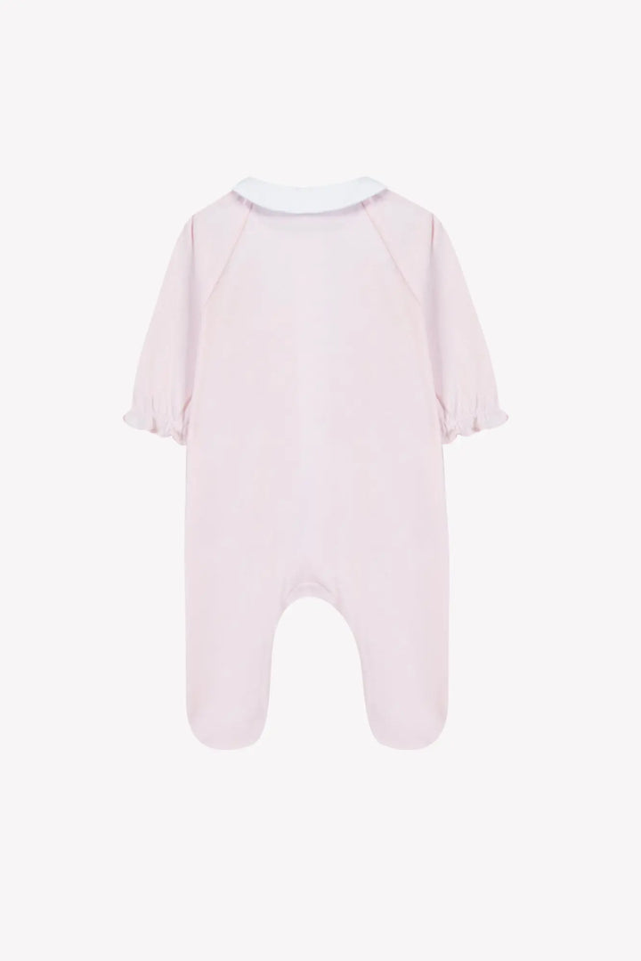 Blue Almonds Ltd Baby Pale Pink Babygrow Tartine et Chocolat
