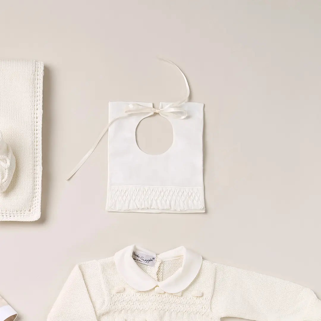 Blue Almonds Ltd Baby bib 'Eleganza' Piccola Giuggiola