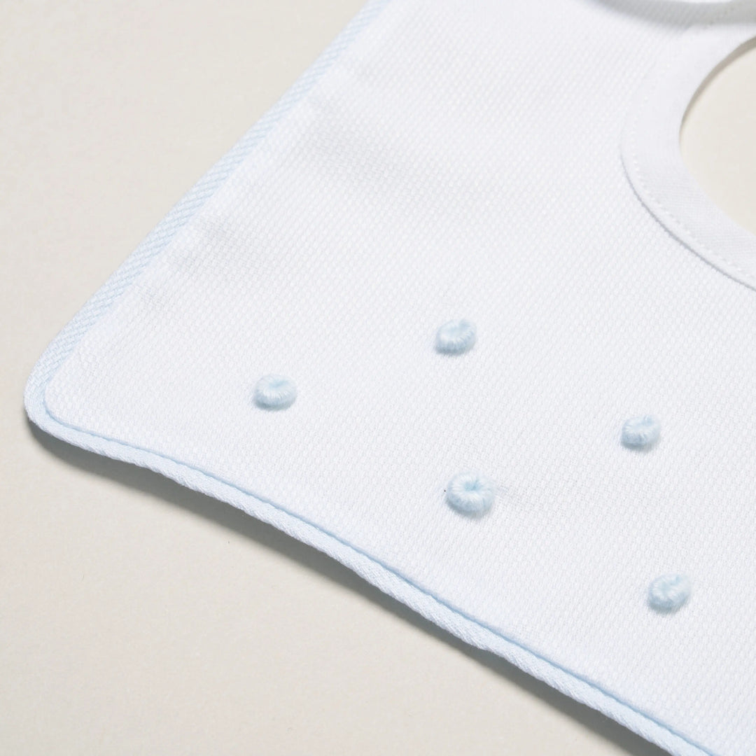 Blue Almonds Ltd Baby boys bib 'Angelo' Piccola Giuggiola