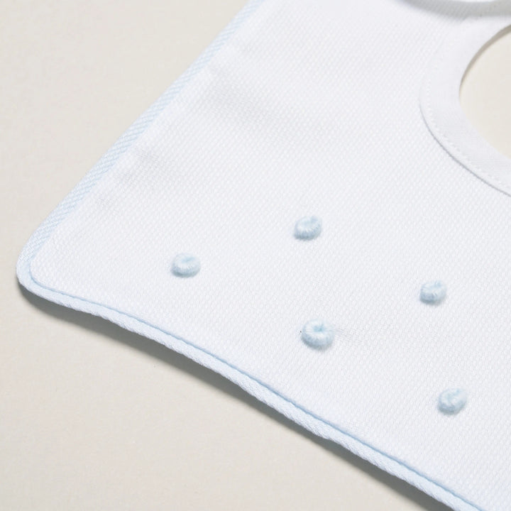 Blue Almonds Ltd Baby boys bib 'Angelo' Piccola Giuggiola