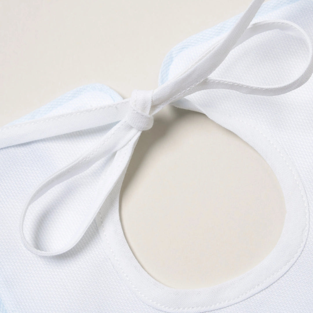 Blue Almonds Ltd Baby boys bib 'Angelo' Piccola Giuggiola