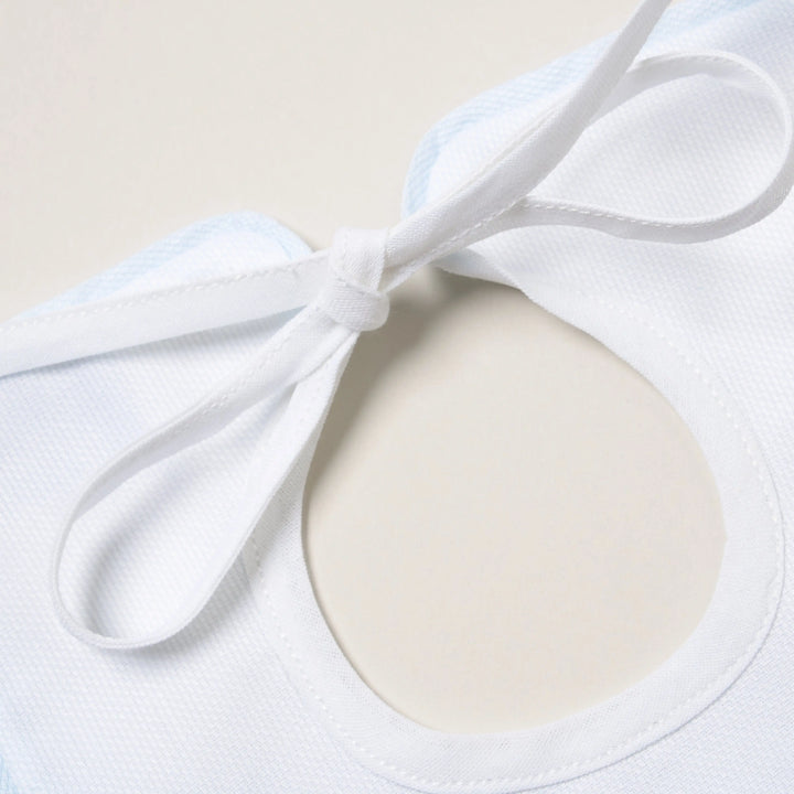 Blue Almonds Ltd Baby boys bib 'Angelo' Piccola Giuggiola