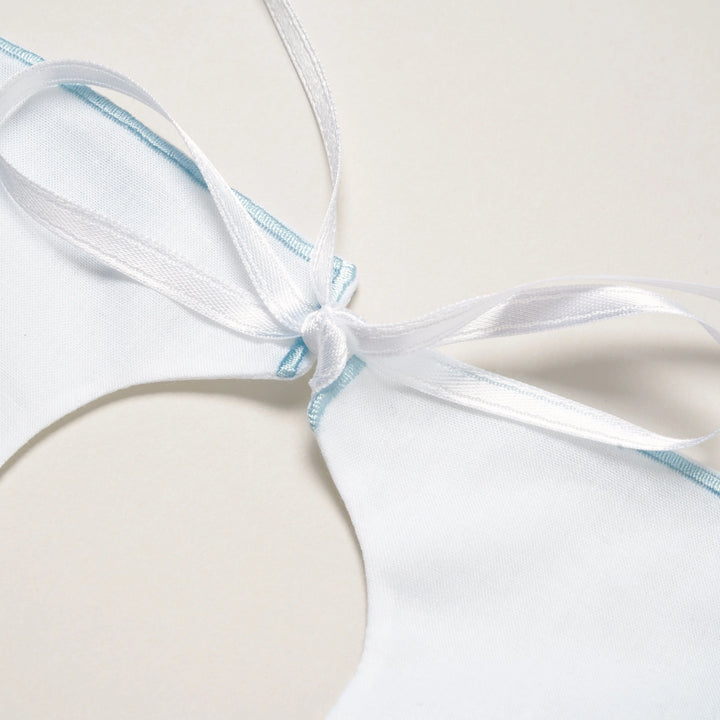 Blue Almonds Ltd Baby boys bib 'Mio Caro' Piccola Giuggiola