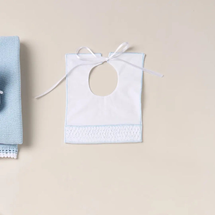 Blue Almonds Ltd Baby boys bib 'Mio Caro' Piccola Giuggiola