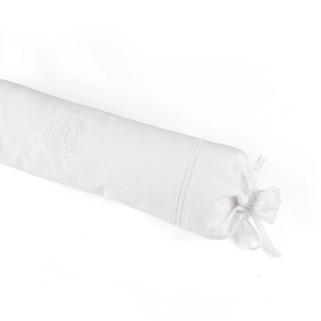 Blue Almonds Ltd Baby roll cushion - Cotton - Cotton White Theophile & Patachou