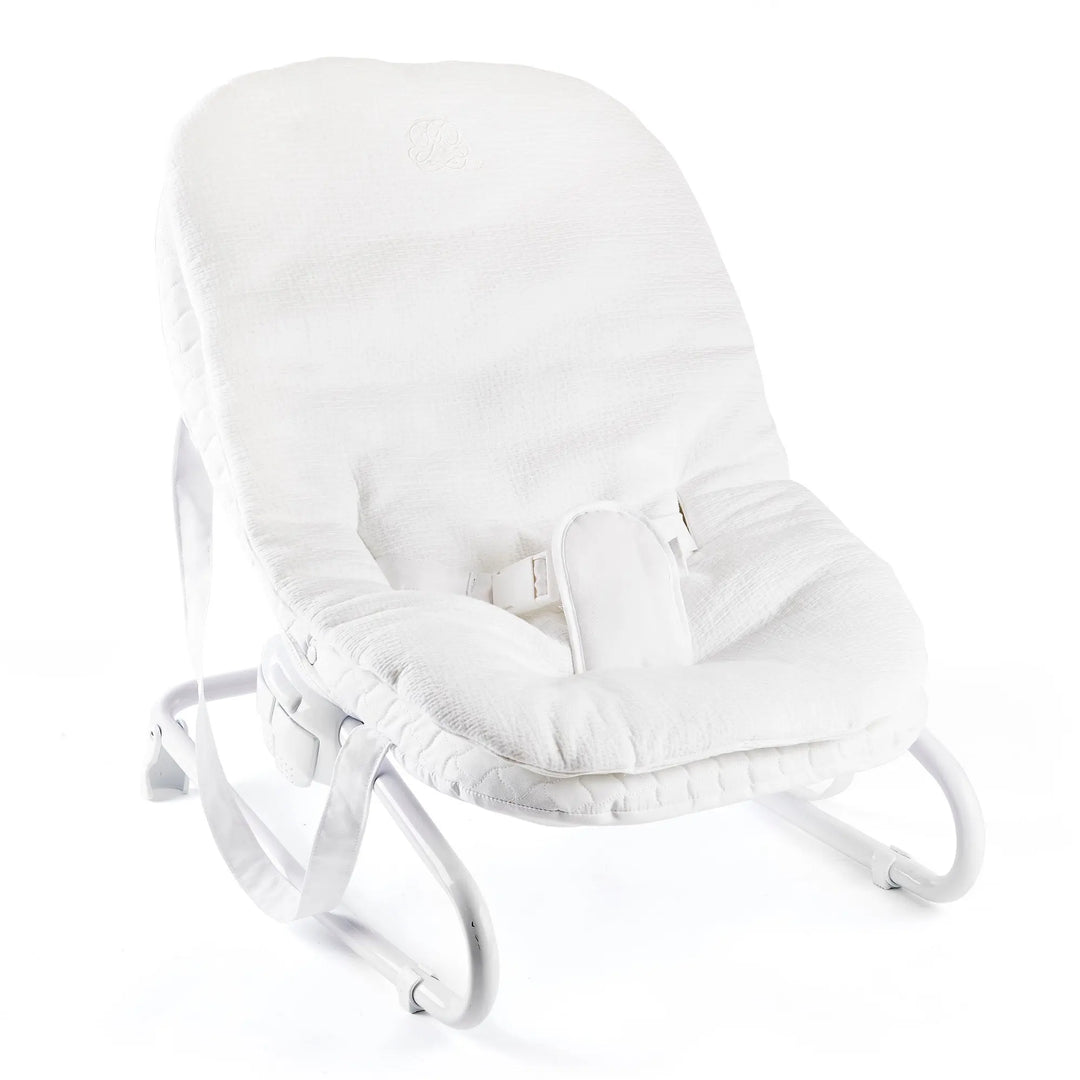 Blue Almonds Ltd Baby seat Cover + trimmings - Padded - Cotton White Theophile & Patachou