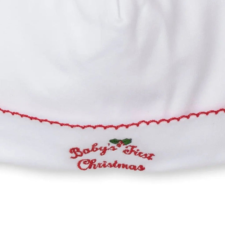 Blue Almonds Ltd Baby's First Christmas 25 - Hat - White/Red - NEUTRAL Kissy Kissy