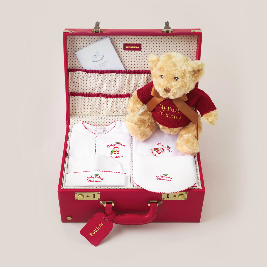 Blue Almonds Ltd Baby's First Christmas Keepsake Set Blue Almonds