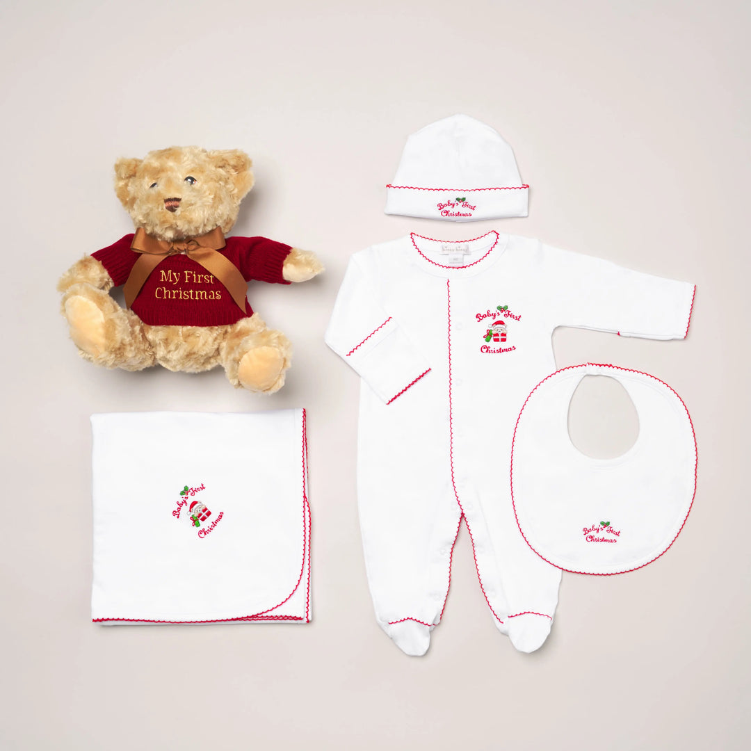 Blue Almonds Ltd Baby's First Christmas Keepsake Set Blue Almonds