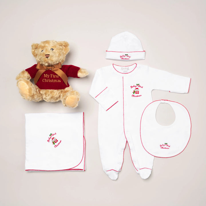 Blue Almonds Ltd Baby's First Christmas Keepsake Set Blue Almonds