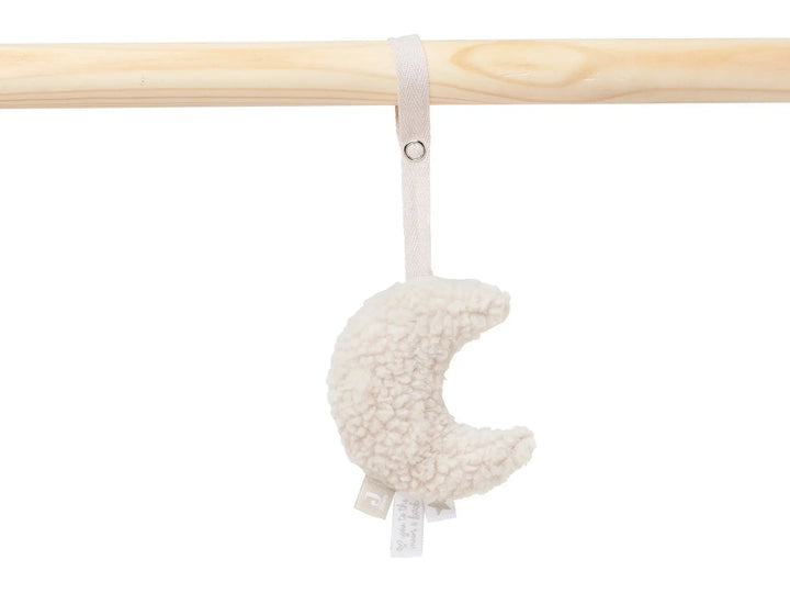 Blue Almonds Ltd Babygym Toys Moon - Nougat - 4 pieces Jollein