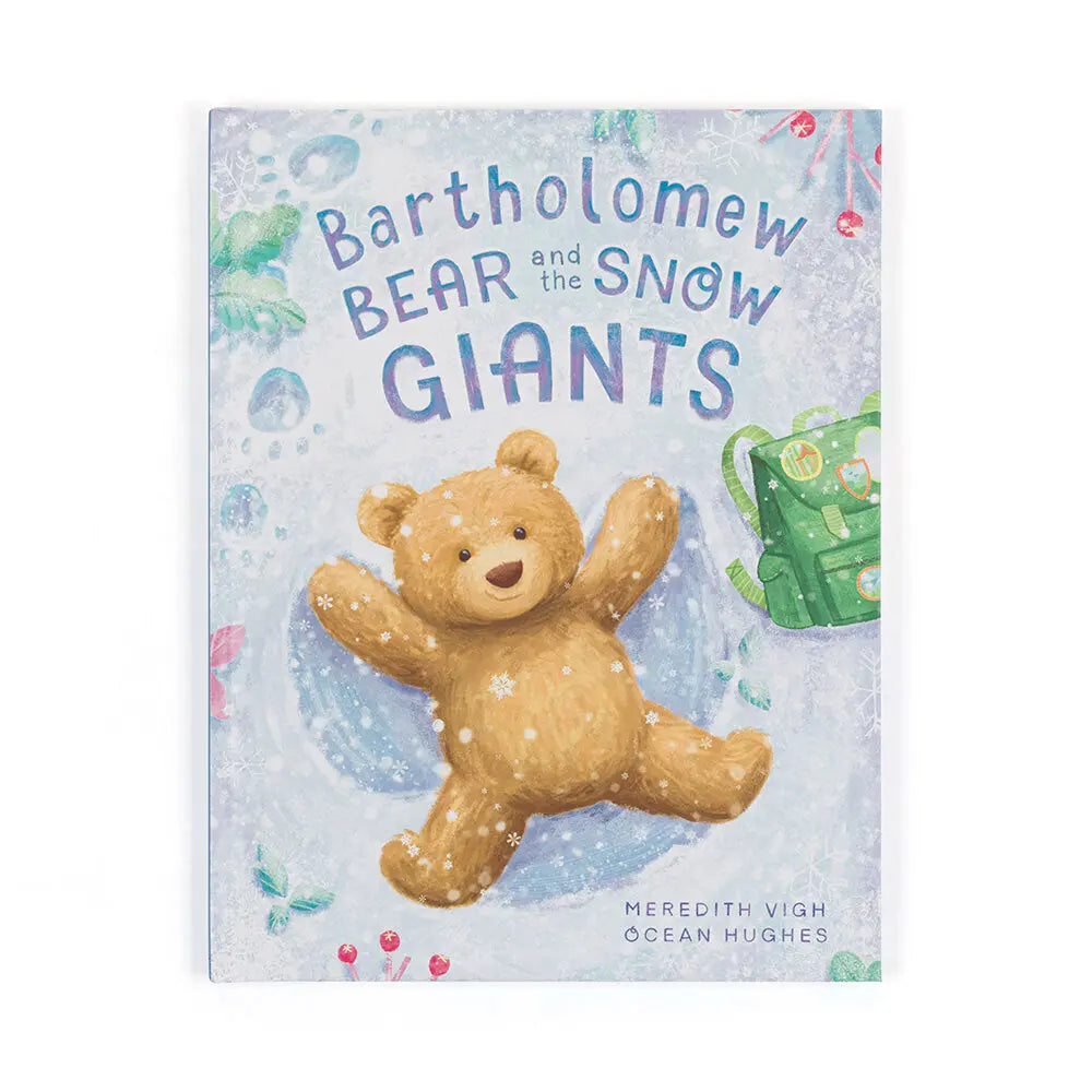 Blue Almonds Ltd Bartholomew Bear and the Snow Giants Book Jellycat
