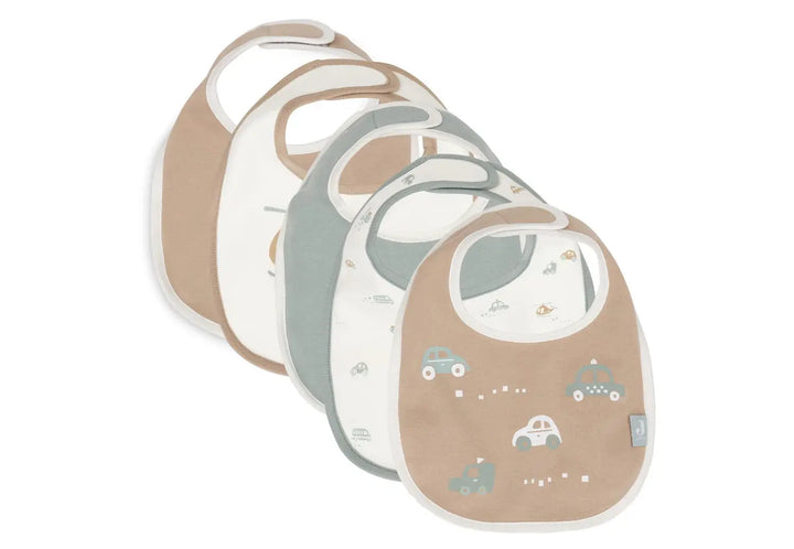 Blue Almonds Ltd Bib - On The Go - 5 Pack Jollein