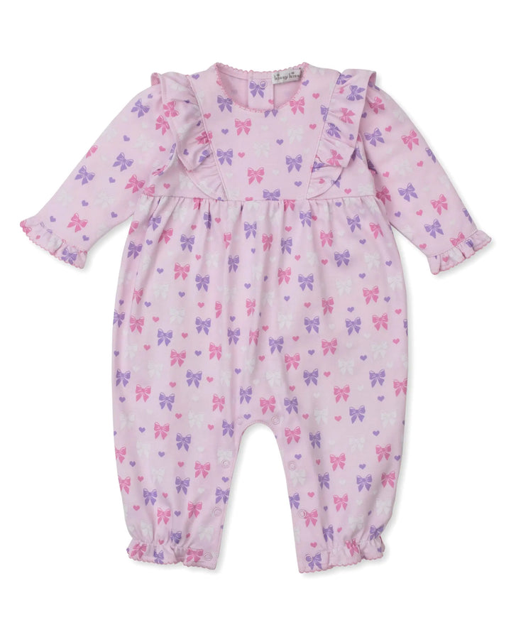 Blue Almonds Ltd Billowy Bows - Playsuit PRT - Multi Pink - GIRLS Kissy Kissy