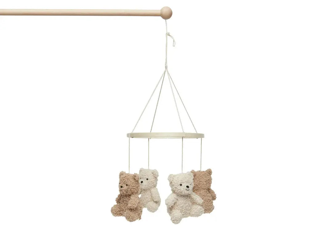 Blue Almonds Ltd Baby Mobile Teddy Bear Naturel/Biscuit Jollein
