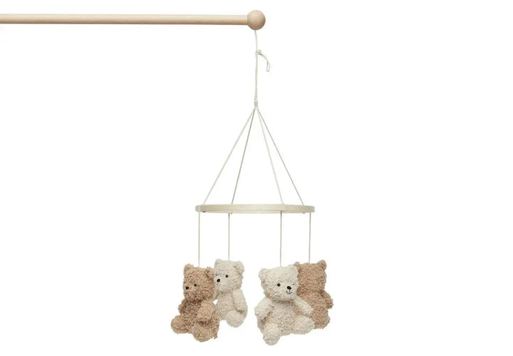 Blue Almonds Ltd Baby Mobile Teddy Bear Naturel/Biscuit Jollein
