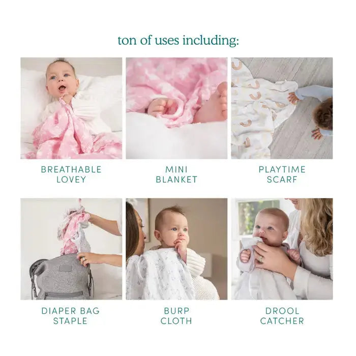 Blue Almonds Ltd Cotton muslin 3-pack "Animal Kingdom" aden + anais