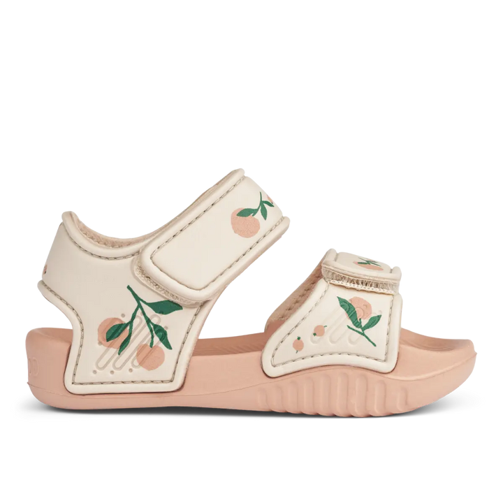 Blue Almonds Ltd Blumer Printed Sandals - Peach - Sea shell Liewood