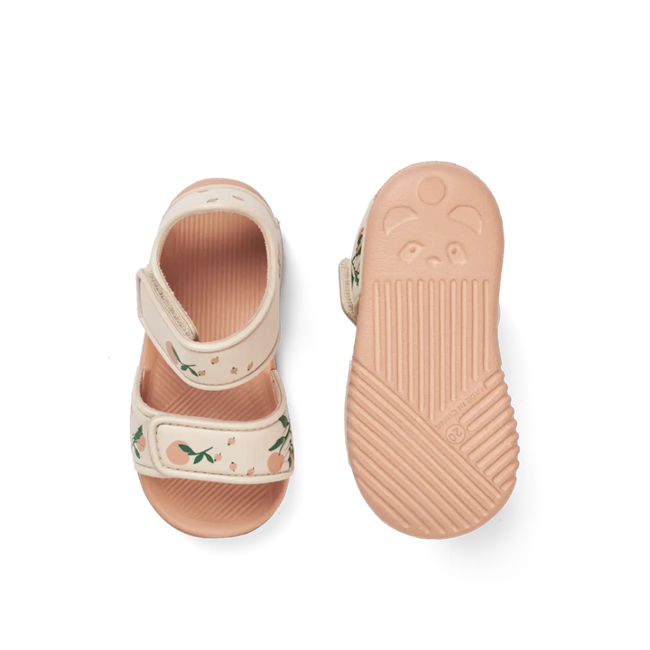 Blue Almonds Ltd Blumer Printed Sandals - Peach - Sea shell Liewood