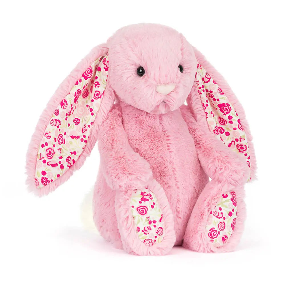 Blue Almonds Ltd Blushkin Blossom Luxe Bunny Jellycat