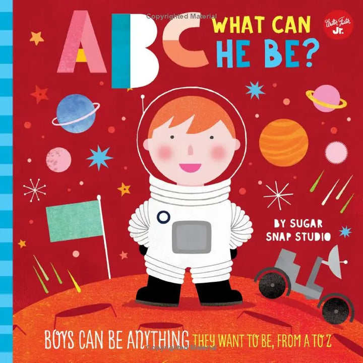 Blue Almonds Ltd ABC: What can he be? Hachette Books