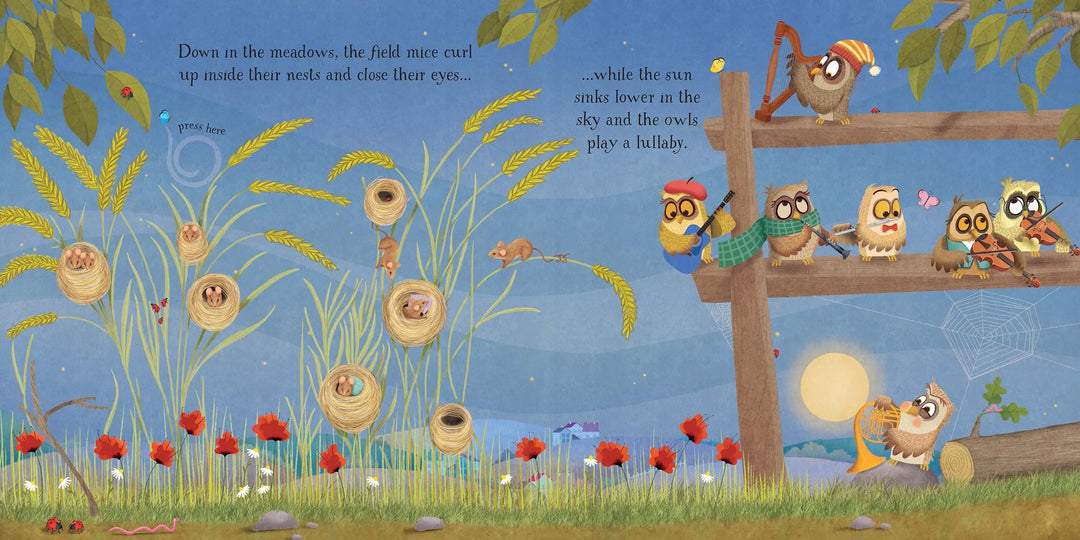 Blue Almonds Ltd Baby's Bedtime Music Book Harper Collins Books