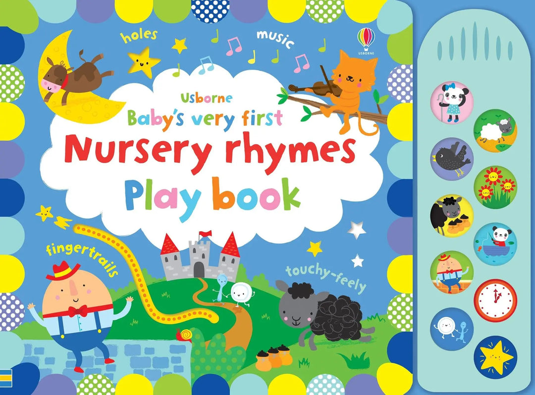 Blue Almonds Ltd Baby's Very First Nursery Rhymes Playbook Harper Collins Books